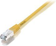 Kabllo Equip Patchcord S/FTP, Cat6A, 0.50m, e verdhë