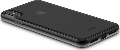 Mbrojtëse Moshi Vitros për iPhone Xs Max, e zezë