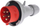 Prizë portative Legrand P17 Tempra Pro 555439, 5P, 32A 400V, e kuqe, IP67