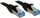 Kabllo rrjeti Lindy Patch Cable Cat6A S FTP, 7.5m, e zezë