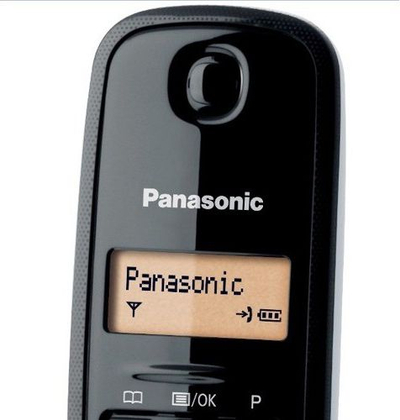 Telefon pa tela Panasonic KX-TG1611PDW, DECT, me ekran LCD, i bardhë