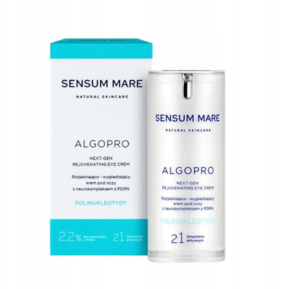 Krem për zonën e syve Lirene Sensum Mare Algopro, që ndriçon dhe zbut, 15 ml