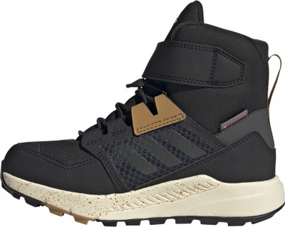 Çizme trekking për kalamajat Adidas Terrex Trailmaker Jr FZ2611, COLD.RDY, GORE-TEX, të zeza