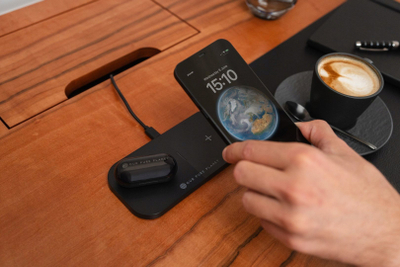 Karikues wireless dual Our Pure Planet 15W, Qi, Type C, i zi