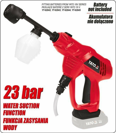 Pastrues me presion Yato YT-85930