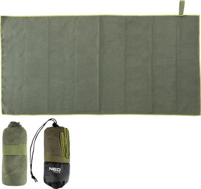 Peshqir sportiv mikrofibër Quick Drying, 120x60 cm, tharje e shpejtë, gri