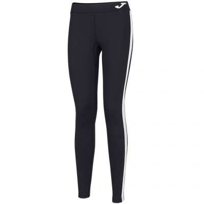 Leggins të gjata Joma Ascona Long Tight W, për vrap, të zeza