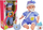 Kukull bebe Lean Sport Baby, 45cm, me zëra, me rroba blu