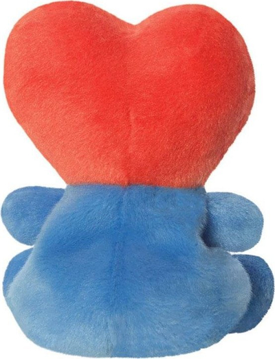 Lodër pelushi BT21 TATA Palm Pal, 5", e kuqe