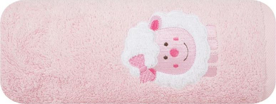 Peshqir për kalamoj Eurofirany BABY31, 50x90 cm, pambuk, rozë