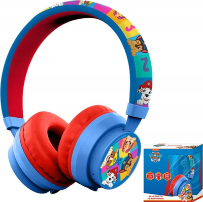 Kufje Bluetooth Paw Patrol PW19914, për kalamoj, bateri 10 orëshe, shumëngjyrëshe