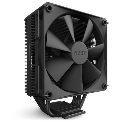 Ладилник за процесор NZXT T120 RC-TN120-B1, воздушно ладење, компатибилен со Intel AMD, црн