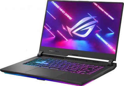 Laptop ROG Strix G15 (G513IE-HN004), 15.6", AMD Ryzen 7, 16 GB RAM, 512 GB SSD, NVIDIA GeForce RTX 3050 Ti, i hirtë i errët