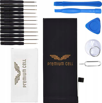 Bateri telefoni Premium Cell PC SSE, 1810mAh, për iPhone SE 2016, e zezë