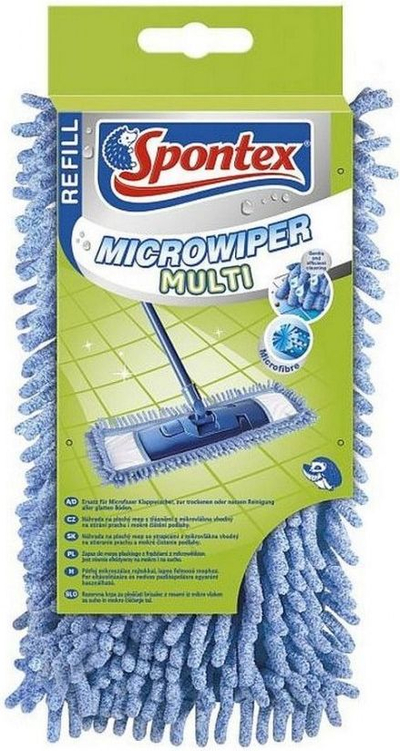 Leckë Spontex Microwiper Multi me fije mikrofibër, blu