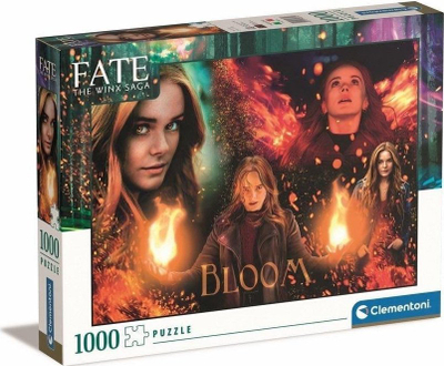 Puzzle Clementoni Winx Saga, 1000 copë, 69 x 50 cm, shumëngjyrësh