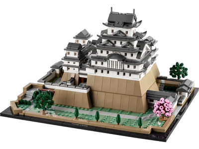 Set LEGO Architecture Himeji Castle 21060, model dekorativ, mbi 2000 copa, shumëngjyrësh