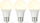 Llambë LED Nedis A60, E27, 8W 806lm, 2700K, set 3 copë