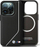 Mbulesë BMW BMHMP15S23PUCPK për iPhone 15 14 13 6.1", MagSafe, lëkurë e zezë e shpuar