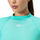 Bluzë rash guard për gra, mëngë të gjata, UPF50+, ngjyrë turquoise
