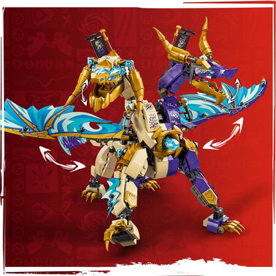 Set LEGO Ninjago Arc Dragon of Focus, 8 minifigura, për kalamaj, shumëngjyrësh