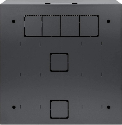 Kabinet muri Intellinet Low Profile 19", 4U horizontal 2U vertikal, 170 mm thellësi, gri