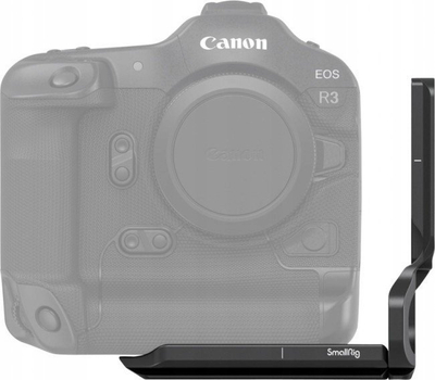 Mbajtëse L SmallRig për Canon EOS R3, metal, e zezë