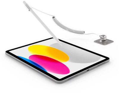 Kyç sigurie për Apple Pencil Maclocks Compulocks, kabëll 1.6 m, me çelësa, argjendtë