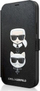 Mbrojtëse Karl Lagerfeld për iPhone 12 mini, e zezë
