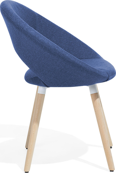 Set karrigesh ngrënieje ROSLYN, 2 copë, me stof, blu navy