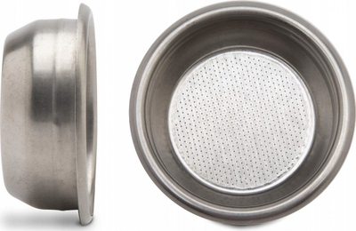 Портафилтер Lelit 58mm 2-шолји, нерѓосувачки челик, рачка од ореово дрво