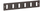 Varëse muri Domoletti D6 2 C1031.18, 6 grepa, metal, e zezë