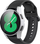 Mbrojtëse Strado 2 në 1 për Galaxy Watch 4 44mm, kasë me xham të temperu, e zezë