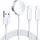 Kabllo karikimi 3 në 1 Joyroom S-IW007, USB A, Lightning edhe Apple Watch, 1.2m, e zezë