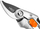 Gërshërë kopshti Neo Bypass Shear Pruner, 210 mm, pret degë deri në 20 mm, e kuqe