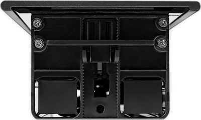Prizë tavoline rrëshqitëse Spacetronik SPS-S24B, 2x prizë, 2x USB, e zezë