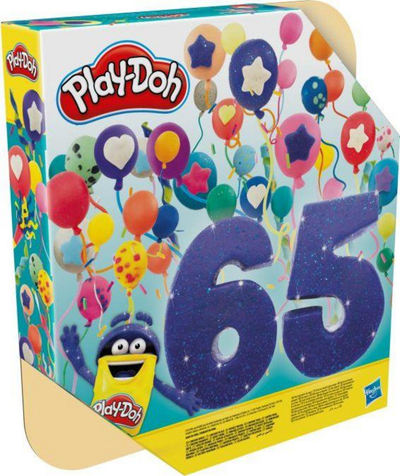 Play-Doh Ciastolina Tuby uzupełniające 65-pak Zestaw na 65 lecie (F1528)