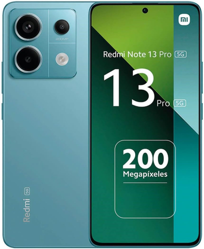 Celular Xiaomi Redmi Note 13 Pro 5G, 6.67", 8GB/256GB, i kaltër