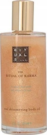 Vaj trupi Rituals The Ritual of Karma, me shkëlqim, aromë white tea, transparent