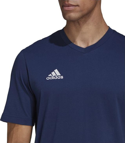 Bluzë sport Adidas Entrada 22 M HC0450, për burra, blu e errët