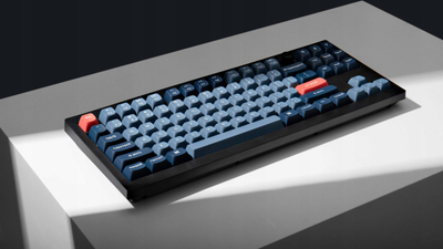 Tastierë mekanike Keychron V3 Max, wireless, RGB, e zezë