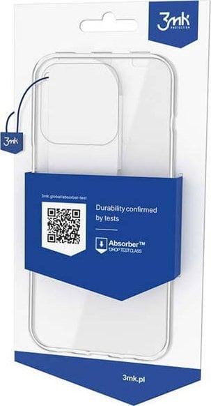 Maskë mbrojtëse 3MK Armor për Apple iPhone 14 Pro, TPU PC, transparente