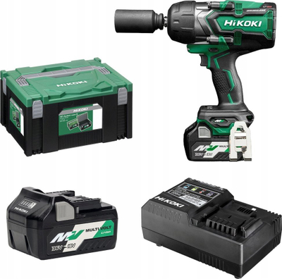 Çelës goditës me bateri Hikoki WR36DG, 1/2", 1400 Nm, 36V, i zi
