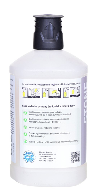 Detergjent Karcher 6.295-765.0, për gurë e fasada