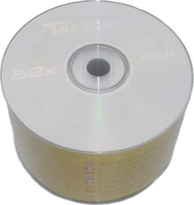 Дискови Traxdata CD R, 700MB, 52x, 50 парчиња