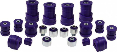 Set bushings pezullimi TurboWorks, për BMW E39 Touring, poliuretan 85ShA, 20 copë