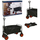 Karrocë palosëse RedCliffs Folding Wagon, 101x59x104cm, mban gjer 80 kg, e zezë