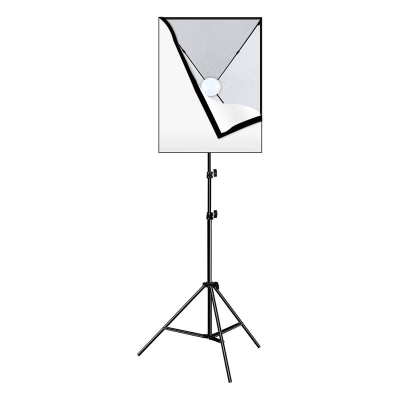 Set ndriçimi studio Puluz Softbox 50x70cm, LED 30W, me trekëmbësh