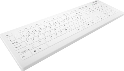 Tastierë mjekësore Cherry Active Key QuickClean, wireless, bllok numerik, e bardhë