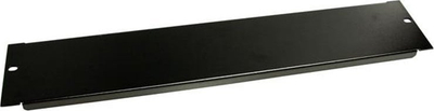 Panel bosh rack StarTech BLANKB2, 2U, për kabinete 19", i zi